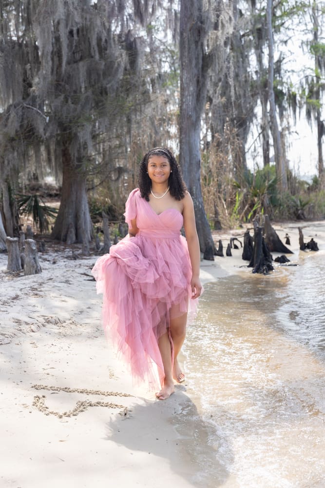 Stylish birthday photoshoot outfit captured in natural light