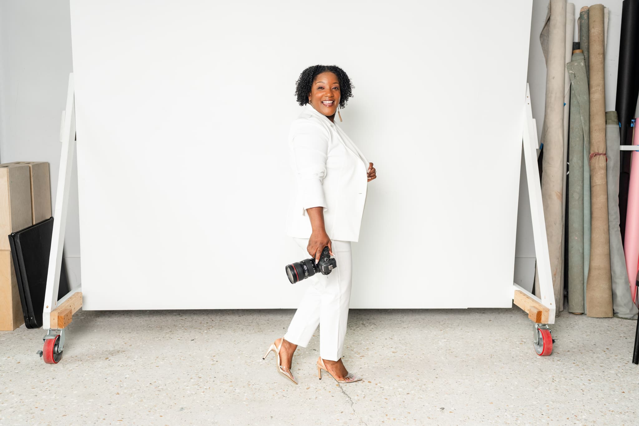 Branding photographer planning strategic branding photography for business owners in Baton Rouge Louisiana